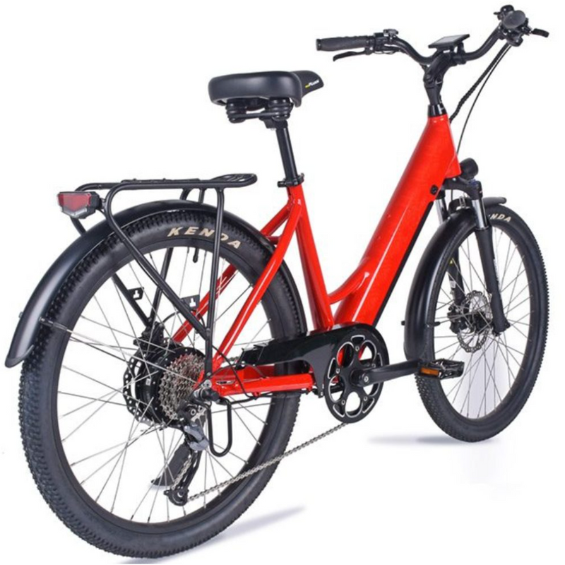 Zimo Z2 Rear Drive Electric Bicycle (Red)