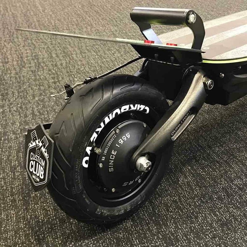 CarbonRevo Fiber Mudguard with Adaptor Plate (Dualtron Spider and Dualtron Eagle Pro)