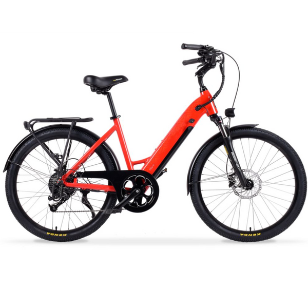 Zimo Z2 Rear Drive Electric Bicycle (Red)